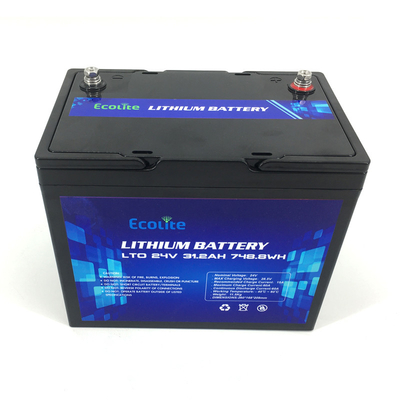 ECOLTO-T2430 LTO 배터리 팩 24V 31.2AH 가정용 태양광 시스템 UPS 시스템