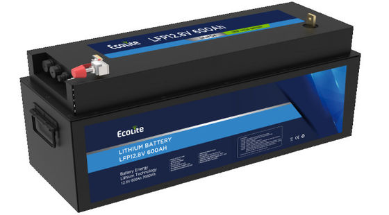 quality 보트 해양 고밀도 리?? 철화강 배터리 12.8V 600Ah LiFePO4 배터리 factory