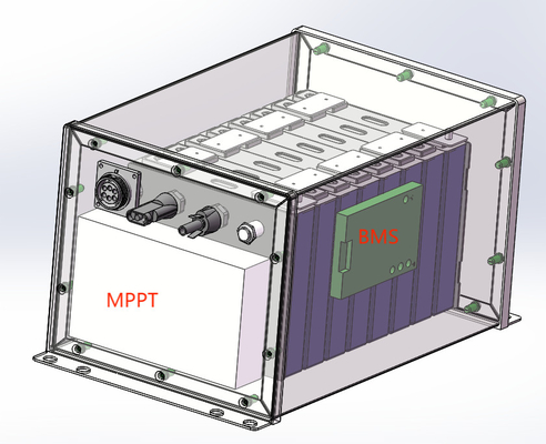 리?? 태양광 거리등 배터리 24V 25.6V 50Ah 사용자 지정 LiFePO4 배터리 팩