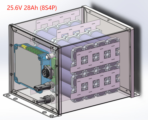맞춤형 라이프포4 태양광 거리 조명 배터리 24V 25.6V 28Ah LED 램프 리?? 배터리
