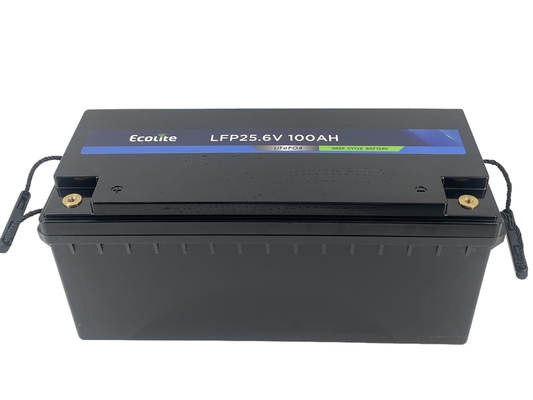 25.6V 100Ah LFP LiFePO4 리?? 배터리 팩 BMS와 함께 가정용 태양 시스템