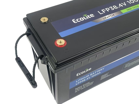 LFP LiFePO4 리?? 배터리 38.4V 100Ah 리?? 철화강 배터리 블루투스
