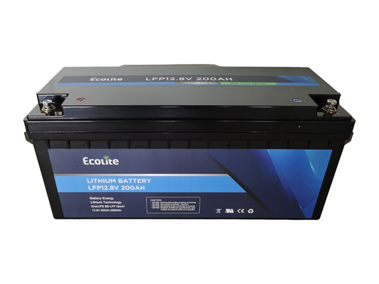 에코라이트 4000+Deep Cycle LifePO4 리?? 배터리 BMS 12.8V 200Ah LFP 배터리 팩