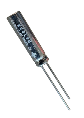 2.4V 5mAh 정밀 기기용 소형 재충전 리?? 티타나트 배터리