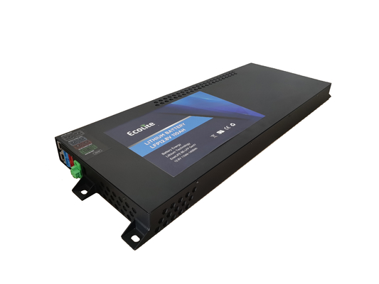12.8V 110Ah LiFePO4 슬림라인 배터리 1408Wh 리?? 배터리 백업 에너지용 통합 BMS