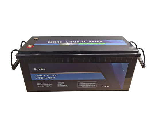 LFP LiFePO4 리?? 배터리 38.4V 100Ah 3840Wh BMS와 함께 리?? 철화강 배터리