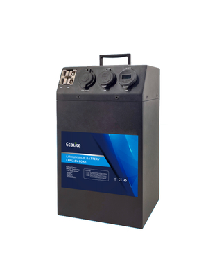사용자 지정 프로테이블 전력 LiFePO4 리?? 배터리 12.8V 80Ah AC DC 전원 은행