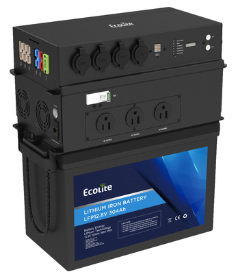 ECOLITE LiFePo4 12.8V 300Ah 리?? 배터리 3840Wh 휴대용 발전소