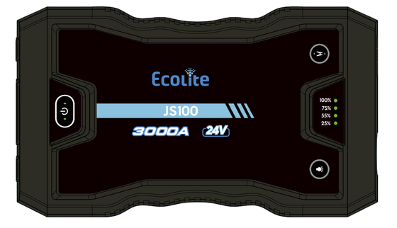 JS100 DC 입력 25.9V 6Ah 모터사이클 ATV 리?? 및 깊은 사이클 배터리