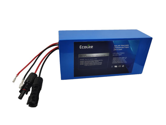 Ecolite 25.6V 6.5Ah 7.8Ah 리튬 티타네이트 솔라 트래커 배터리 통합 MPPT 기능