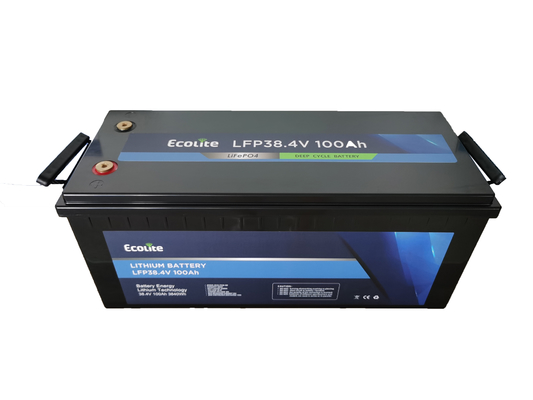LFP36-100 38.4V 100Ah LiFePO4 리튬 배터리 팩 (스마트 BMS 앱 제어)