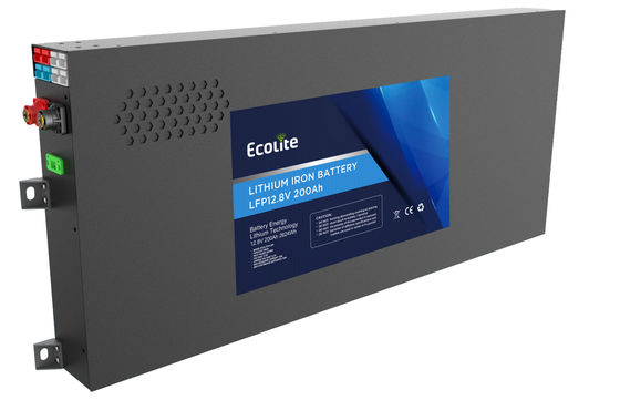 BMS가 있는 캠퍼 오프로드 차량용 릴리움 배터리 12.8V200Ah