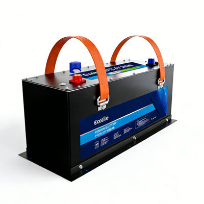 ECOLITE 25.6V 314Ah LiFePO4 배터리 고용량 고속 충전 파워팩 (RV, 오프그리드 시스템용)